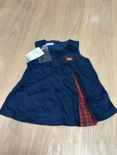 【値引き中】新品 familiar ジャンパースカート 70cm - 5