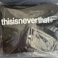 thisisneverthat パーカー ブラック XL