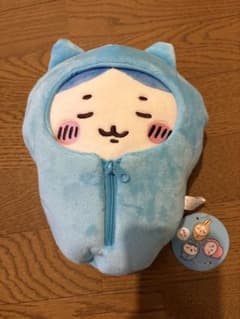 ちいかわ(ハチワレ•うさぎ)寝袋ぬいぐるみ2点