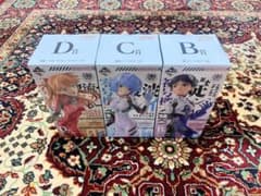 エヴァンゲリオン 1番くじフィギュアセット B C D賞のサムネイル