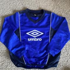 umbro 青 Vネック ピステ ウィンドブレーカー　130のサムネイル