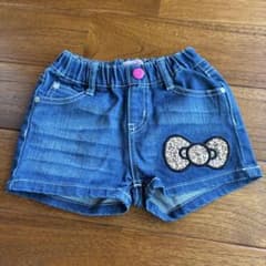 BABYDOL Hello Kitty デニムショートパンツ 100のサムネイル