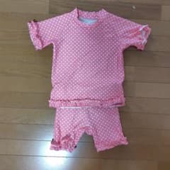 水着 セパレート ピンク 水玉のサムネイル