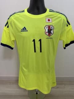 柿谷曜一朗 日本代表 2014W杯 アウェイ オーセンティック直筆サイン M