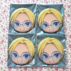 サカモトデイズ スマイルベースカフェ ミニキャラ 缶バッジ 朝倉シン