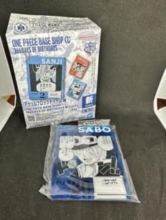 ❤*）様 ワンピースベースショップ　一番くじ アクリルブロックチャーム サボ 一番くじ ONE PIECE BASE SHOP サボ アクリルブロックチャーム - メルカリ