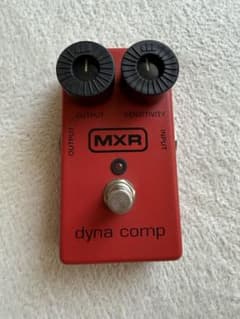 MXR DYNACOMP 動作確認済み MXR dyna comp エフェクター 赤 レッド 動作未確認 現状品 - メルカリ