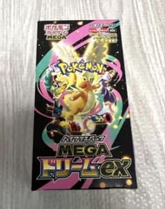 ポケモンカードゲームMEGAドリームEX未開封BOX ぺりぺりあり - メルカリ