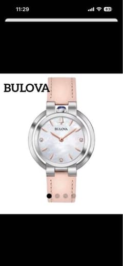 【GLOBALさん専用】BULOVA レディースクォーツ腕時計/ダイヤモンド使用 GLOBALさん専用】BULOVA レディースクォーツ腕時計/ダイヤモンド使用