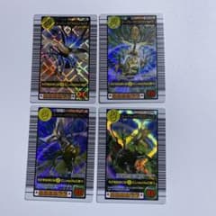 ムシキング スーパーカワセミハッグ4種 2003年2枚、05、06ファースト