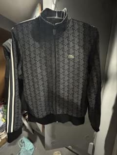Lacoste ラコステトラックジャケット黒ブラックのサムネイル
