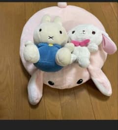 ミッフィー シナモロール ぬいぐるみ クッション セットのサムネイル