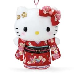 新品　着物　ぬいぐるみ　キティのサムネイル
