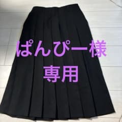 GU ジーユー プリーツミディスカート ブラック XLサイズのサムネイル