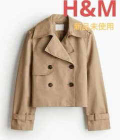 H&M トレンチ　ショート　トレンチライクジャケットのサムネイル
