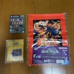 [신품 미개봉] ONE PIECE 슬리브 디자인 수건과 아크릴 잡화 아소토