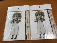 ゆるキャン△ × 富士スピードウェイ 犬山あおい 防水ステッカー 2枚のサムネイル