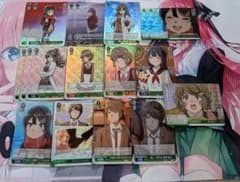 ヴァイスシュヴァルツ 青春ブタ野郎シリーズ 大量まとめ売り SR OFR
