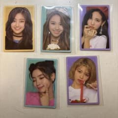 TWICE トレカ 5枚セット What is Love?のサムネイル
