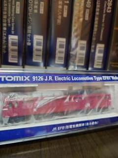 トミックス 9126 EF81形 北斗星色 黒車輪化 - メルカリ