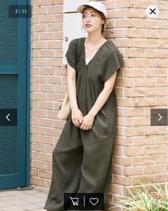 FREAK'SSTORE シャーリングオールインワンのサムネイル
