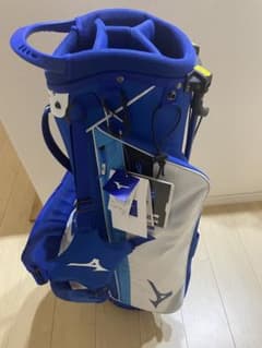 MIZUNO ゴルフ スタンドキャディバッグ ブルーのサムネイル