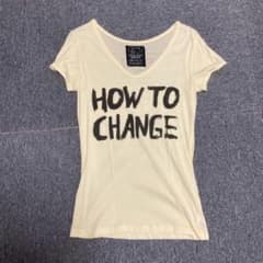 デザインTシャツ HOW TO CHANGEのサムネイル