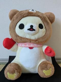 코릴락쿠마 차이로이코그마 마네코 봉제인형