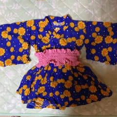 女の子 甚平 浴衣のサムネイル