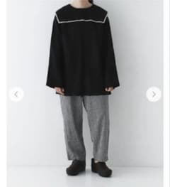 ⭐︎新品タグ付きnest Robe ネストローブリネンバイカラーセーラー 