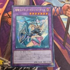 遊戯王 竜騎士ブラック・マジシャン・ガール 絵違い シークレット