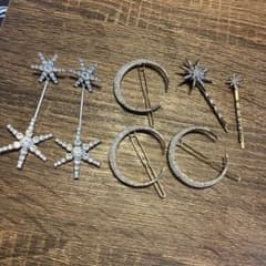 ピアス　ヘアピンセットのサムネイル