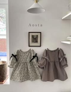 Aosta リボンワンピース(Sサイズ)のサムネイル