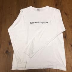 木梨サイクル kinashi cycle ロンT 長袖 ロゴＴ白のサムネイル