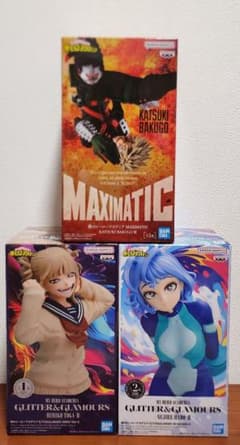 【僕のヒーローアカデミア】爆豪勝己＆トガヒミコ＆波動ねじれのフィギュア３点セット