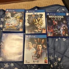 PS4 ソフト 5本セット まとめ売り - メルカリ