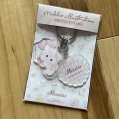Mikko illustrations 3連アクリルキーホルダー ムースのサムネイル