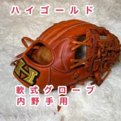 ハイゴールド 己極 軟式 内野手用グローブ OKG-6416 遊撃手 二塁手