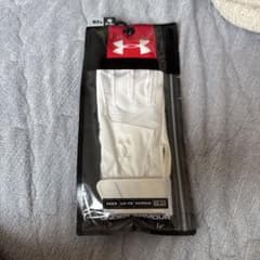 UNDER ARMOUR バッティング用手袋 M ホワイトのサムネイル