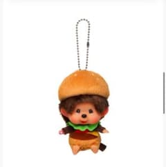 M's BURGER モンチッチ 顔でかSSキーチェーン 男の子 - メルカリ