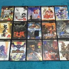 ps2ソフトまとめ売り（メモリカード付き）のサムネイル