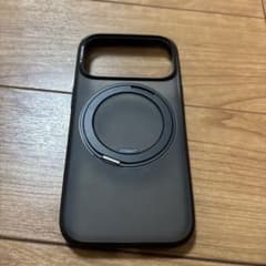 MagSafe対応 ブラックシリコンケースiPhone17proのサムネイル