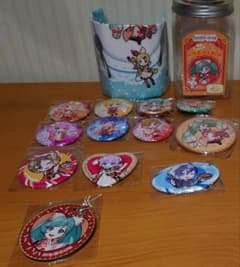 유키 미쿠 SNOW MIKU 2024 버라이어티 BOX 캔 배지 가챠 가챠