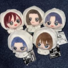 【最安値】新テニスの王子様　ちびぐるみ WhiteWinterStyle 5点