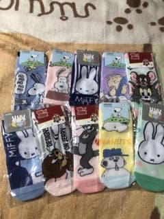 キャラクターソックス 10足セットのサムネイル