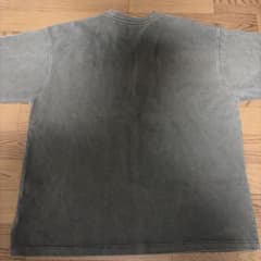 グレー コットン Tシャツ Lサイズ ポケット付きのサムネイル