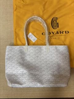 Goyard アルトワpm トートバッグ ホワイト - メルカリ
