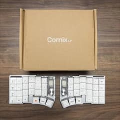 Cornix LP シルバー 分割無線キーボード - メルカリ