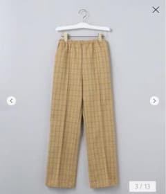 ＜6(ROKU)＞CHECK CUTSEW PANTS/パンツのサムネイル
