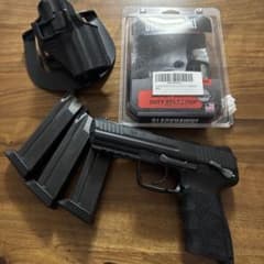東京マルイ HK45 ガスブロ BLACKHAWK! ホルスターセットのサムネイル